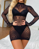 Hollow Out Backless Bodystockings